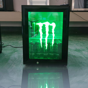 Meilleure vente 2025 refroidisseur commercial Nevera <span class=keywords><strong>Monster</strong></span>/<span class=keywords><strong>Energy</strong></span> pour boissons énergisantes porte en <span class=keywords><strong>verre</strong></span> avec logo LED refroidissement professionnel - Product Image 1