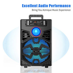 Altavoz Bluetooth Portátil HT-16 HT-18 de 12 Pulgadas para Baile, DJ, Karaoke Móvil, Canto al Aire Libre, Iluminación LED RGB, Batería - Product Image 2