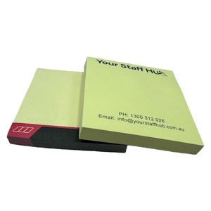 Blocco Note Adesivo Personalizzato 3x3 Pollici con Logo Personalizzato, Mini Note Adesive Stampate - Product Image 5