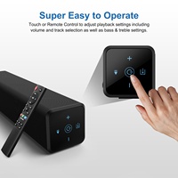 Bestisan SE01 2023 Barre de son HiFi Contrôle tactile Barre de son TV 20 pouces