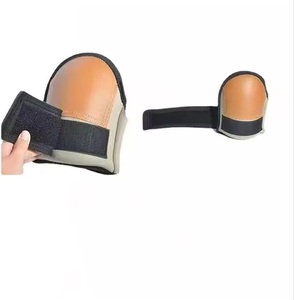 Coussinets de <span class=keywords><strong>travail</strong></span> rotule jardin charpentier cuir genou <span class=keywords><strong>Protection</strong></span> soutien orthèse travailleur genouillères pour travaux de sol - Product Image 3
