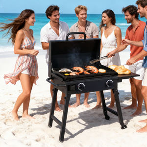 Barbecues pliants portables en acier inoxydable pour jardin, camping et fêtes – Nouveauté très demandée - Product Image 2