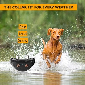 PawPal Bark Control Collar for Dogs Waterproof Plastic <b>Vibration</b> Training Rechargeable Battery IP65 Multi-Function Black - Product Image 6