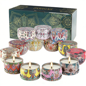 Proveedor de Velas de Marca Privada, Envases de Lujo, Logotipo Personalizado, Mezcla Aromática de Soja, Esquema de Expansión de Red de Venta Minorista - Product Image 1