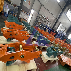 Escavatore utilizzato ad attacco rapido meccanico, rotatore di inclinazione, accoppiatore rapido idraulico per <span class=keywords><strong>mini</strong></span> escavatore - Product Image 6