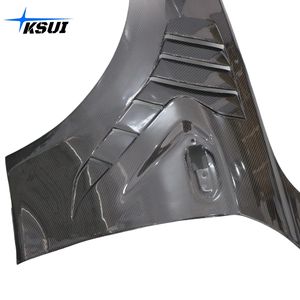 Guardabarros Delantero de Fibra de Carbono KSUI Nuevo para M2 F87, Kit de Carrocería de Alta Calidad con Ventilación, Piezas de Auto - Product Image 4