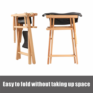 HOMFUL <strong>Garden</strong> Camping Arm <strong>Chair</strong> Foldable Wooden <strong>Director</strong> <strong>Chair</strong> - Product Image 5