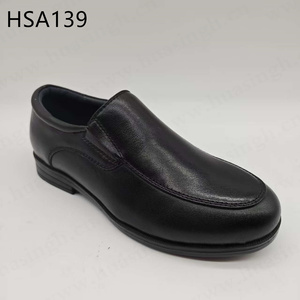 HY, Cérémonie de remise des prix, Chaussures formelles dédiées aux élèves du primaire, du collège et du lycée, Chaussures uniformes noires populaires pour enfants au Kenya HSA003 - Product Image 6