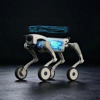 Robot quadrupède industriel intelligent pour l'inspection, la sécurité, la patrouille et le sauvetage L2