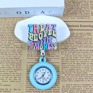 Reloj de Bolsillo con Broche y Cubierta de Silicona, Regalo de Navidad para Enfermeras, Estudiantes de Medicina y Doctores - Product Image 2