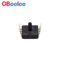 Modul Sensor Tekanan Udara 500Pa~1MPa Paket DIP-6 Penyisipan Langsung Bingkai Jembatan Wheatstone Sensor Tekanan Mikro Diferensial