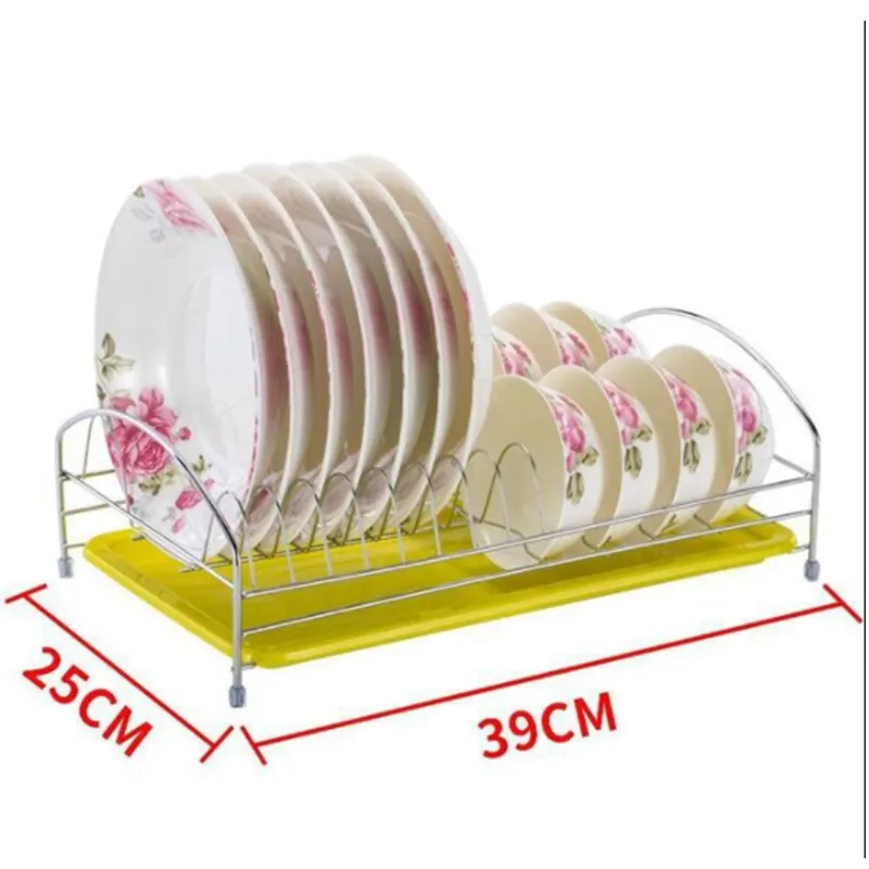 Étagères Rayonnages De Stockage Bol En Acier Inoxydable Plat Tasses Cuillère Rack De Stockage De la Vaisselle