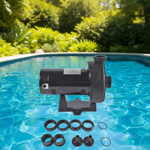 ปั๊มเพิ่มแรงดันเงียบ 3/4 แรงม้า 230V สำหรับสระว่ายน้ำแบบฝังดิน พร้อมอุปกรณ์เสริม - Product Image 2