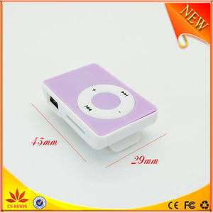 Lecteur MP3 portable étanche avec mini-clip métallique personnalisé pour la course en extérieur, la gym et l'entraînement – Appareil audio sportif - Product Image 3