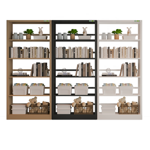 Venta al por mayor simple biblioteca escolar estantería de acero estantería de un solo lado estantería de metal - Product Image 2