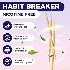 ไม้จิ้มฟันปรุงแต่งรสชาติ ยี่ห้อสั่งทำพิเศษ กลิ่นหอมผสมมิ้นต์และอบเชย ช่วยเลิกบุหรี่ รสผลไม้ - Product Image 4