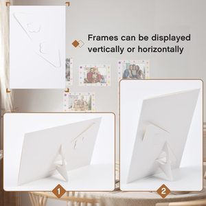 Oem Custom Design Eco-friendly Happy Birthday Card <b>Acrylic</b> Photo <b>Frame</b> 15x21cm or Custom Size - Product Image 3