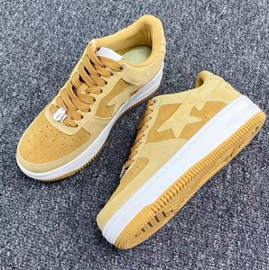 Chaussures de sport décontractées classiques en daim avec semelle en caoutchouc étoilée, pour hommes et femmes, avec le même design et le même style - Product Image 5