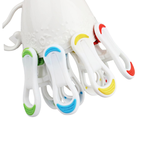 18pcs/bag Plastic Clothes <b>Clip</b> 7.0cm Colored Heavy Duty Clothes Pegs <b>Spring</b> Not Rusty Powerful Living Room Clothes Drying - Product Image 6