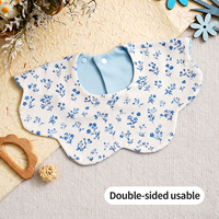 Bavoir bébé sans manches en coton imperméable imprimé, lavable, écologique, pour le repas et le dessin