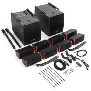 อุปกรณ์เสริมลำโพงไลน์อาร์เรย์ HYANKA LVP-212 ขนาด 12 นิ้ว แบบแอคทีฟ + พาสซีฟ กำ<span class=keywords><strong>ลัง</strong></span>ขับ RMS 400+<span class=keywords><strong>2</strong></span>*100 วัตต์ ลำโพงไลน์อาร์เรย์ขนาด 12 นิ้ว สำหรับเวที - Product Image 2