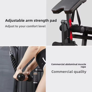 Máquina Multifuncional Integrada <span class=keywords><strong>para</strong></span> Gimnasio en Casa, Construcción <span class=keywords><strong>de</strong></span> Acero <span class=keywords><strong>para</strong></span> Entrenamiento <span class=keywords><strong>de</strong></span> Fuerza, Equipo <span class=keywords><strong>para</strong></span> Ejercicios <span class=keywords><strong>de</strong></span> <span class=keywords><strong>Brazos</strong></span> - Product Image 3