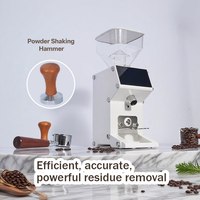 Moulin à café professionnel 50mm Burr 500g Hopper Commercial Office Home pour grossiste conception antistatique empêcher les éclaboussures