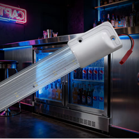 Bande lumineuse LED intelligente IP67 étanche 35x14mm compacte, CRI élevé 80, DC 12V/24V, couvercle en PC transparent, personnalisable, intérieur/extérieur