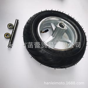 Chariot à roulettes et jantes pour mini-voiture de sport, outil de bricolage, chariot à quatre roues, accessoire de chariot de jardin - Product Image 5