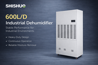 Nouveau déshumidificateur d'entrepôt 600L/D avec chauffage PTC 380V, garantie 1 an pour opérations en climat froid