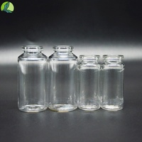 10ml 20ml Flacons de vaccin transparents en plastique PET médical Liquide vétérinaire E.O Bouteille d'injection de médicament stérile