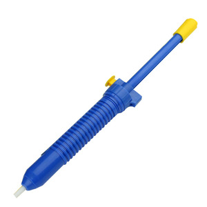 Hb-017 Desoldering Pump 330mm Manual Suction Tool For High Temperature Solder Removal With Straight Tip And <b>Abs</b> Material - Product Image 3