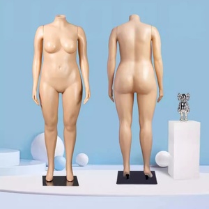थोक महिलाओं के प्लस आकार के कपड़े लिंगेरी मैनीक्विन सस्ते प्लास्टिक महिला मैनीक्विन - Product Image 1