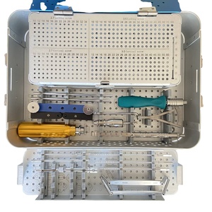 Conjunto de instrumentos veterinários TPLO para animais grandes Equipamento cirúrgico ortopédico com seringas cão-amigável - Product Image 2