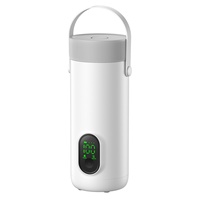 Hervidor Eléctrico Inalámbrico Recargable por USB con Calentamiento Automático, Batería de 27000mAh, Capacidad de 1L, para Auto/RV, Directo de Fábrica