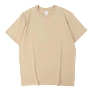 Design Custom logo Pure Cotton T-<b>shirt</b> High Quality Solid Color Casual Style logo Custom Design - Product Image 5