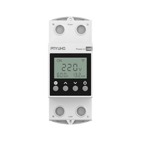 Disjoncteur intelligent Tuya WiFi avec minuterie, protection contre les surtensions et les sous-tensions, mesure de la consommation, relais intelligent, commande à distance, capacité de coupure 6kA