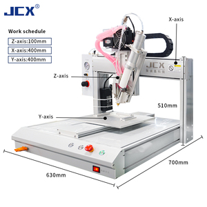 Cnc lập trình cánh tay <span class=keywords><strong>robot</strong></span> AB dính máy pha chế tự động 2 Thành phần keo bôi với độ chính xác cao cho LED - Product Image 6