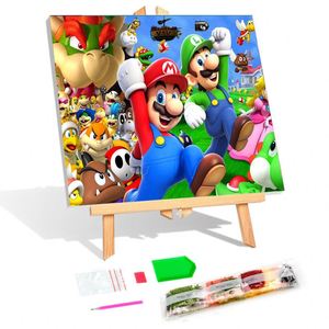 Alibaba best sellers 2022 5d Super Mary decorative painting diamond painting canvas art sets