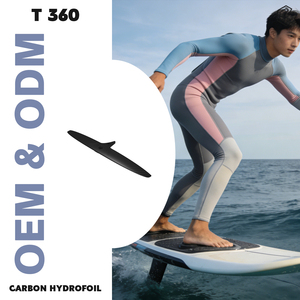 Aile arrière Skinny T360 en carbone pour planche à voile électrique EFOIL, planche de surf électronique, sports nautiques, kitesurf, foil, hydrofoil - Product Image 1