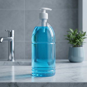 Bomba Tuxum PET Recyclable Screw Cap Pump Bottle for Liquid Soap Hand Wash <b>Shampoo</b> and Personal Care Packaging 1000ml - Product Image 3