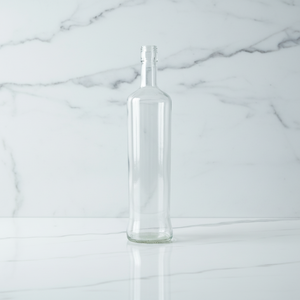 Botella de Vidrio Transparente de Lujo de 700ml/750ml para Whisky, Vodka, <span class=keywords><strong>Brandy</strong></span>, Ginebra y Licores, con Etiqueta Personalizada en Relieve y Tapa de Rosca - Product Image 2