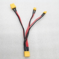 Prise Amass XT30 XT60 XT90 personnalisée Assemblage de câble d'extension de charge de batterie Lipo RC Connecteur en silicone Faisceau de câblage d'alimentation