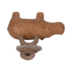 Statuetta di ippopotamo con pietre impilate, scultura in resina per decorazioni per la casa, bagno, ufficio, studio, soggiorno - Product Image 6