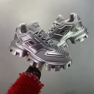 Luxury Designer shoes High Quality Fashion Men's Sneaker Thick Bottom heightening <b>insole</b> Sports Casual Shoes Walking Style Shoes - Product Image 6