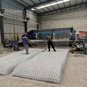 Mạ kẽm nhúng nóng Ba Xoắn lưới thép dây lưới 1 "x 1" Gia cầm Hàn Twill dệt lưới lục giác lỗ gabion lưới - Product Image 4