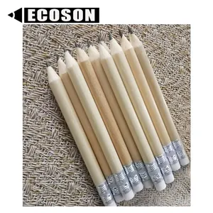 Pensil Kayu Alami Kustom Ramah Lingkungan FSC Golf Pensil Gambar Kayu Alam Warna HB Timah Eco Pensil dengan Penghapus