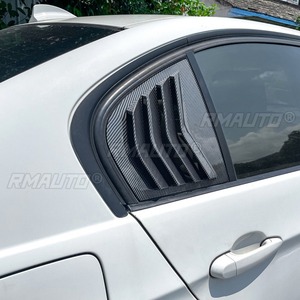 For BMW 3 Series E90 320i 330i M3 2005-2011 Styling Kits Car Side Rear <b>Window</b> Louver Shutter <b>Cover</b> Rear Quarter Panel <b>Window</b> - Product Image 3