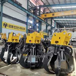 Rotation Orangen schalen greifer Eisen Sortier greifer Schrott Magnet Lotus form Greifer für Bagger - Product Image 2