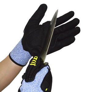 Gants de protection <span class=keywords><strong>Ekai</strong></span> antichoc, anti-coupure, anti-collision en TPR pour la réparation mécanique, la lutte contre les incendies, le sauvetage, l'exploitation minière et le cyclisme, 10 mil - Product Image 2
